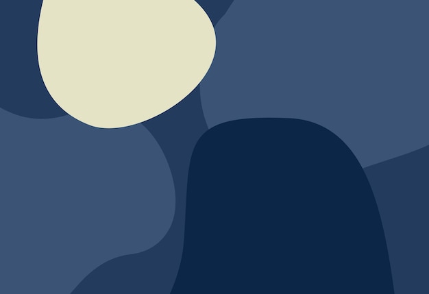 Fondo abstracto de formas azules
