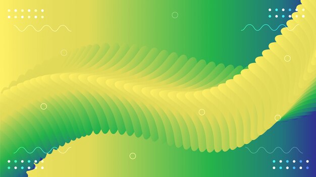 Fondo abstracto con formas fluidas 3d Vector 3D Fluido Vector forma Resumen antecedentes