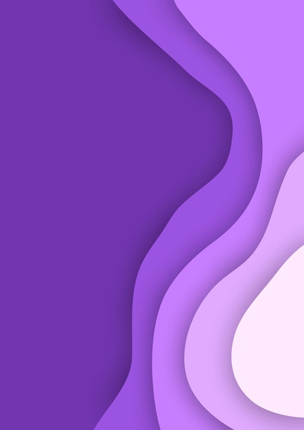 Fondo abstracto de formas fluidas y dinámicas Gradiente de papel tapiz con onda de curva de forma líquida