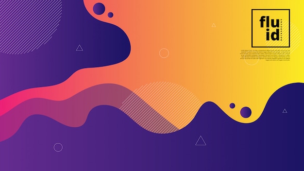 Fondo abstracto con formas fluidas.