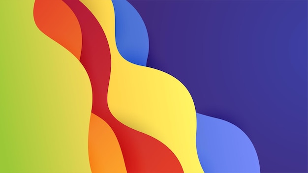 Fondo abstracto con formas geométricas coloridas patrón geométrico de gradiente de moda textura de fondo plantilla de fondo de gradiente de color mínimo para presentación de certificado de póster página de aterrizaje