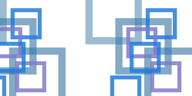 Fondo abstracto con formas geométricas cuadradas o rectangulares simples fondo abstracto vectorial
