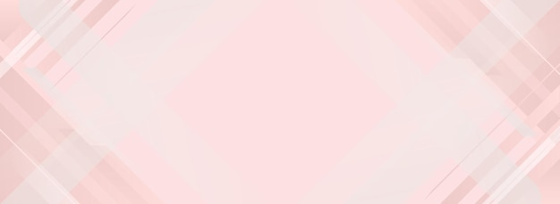 Fondo abstracto con formas geométricas Ilustración vectorial Colores rosados y blancos