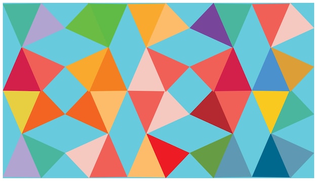 fondo abstracto con formas geométricas ilustración vectorial Eps 10 geométrica abstracta de colores