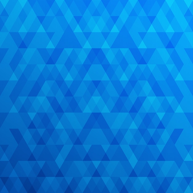 Fondo abstracto con formas geométricas modernas azules que se cruzan. triangulos.