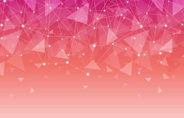 Fondo abstracto fresco poligonal geométrico triangular de Lowpoly