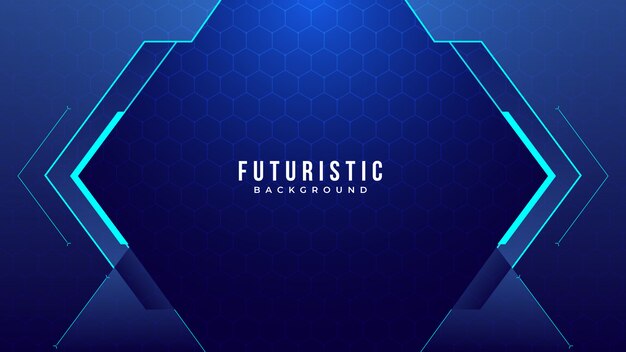 Fondo abstracto futurista creativo