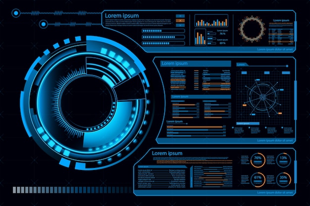 El fondo abstracto futurista