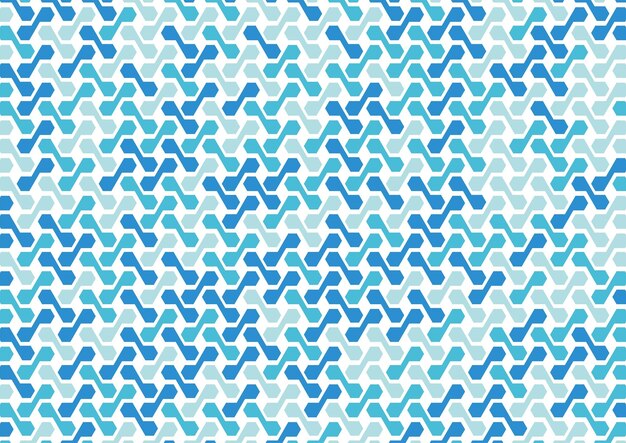 Fondo abstracto geométrico azul sin fisuras