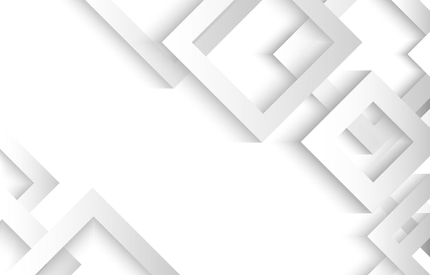 Fondo abstracto geométrico blanco gris