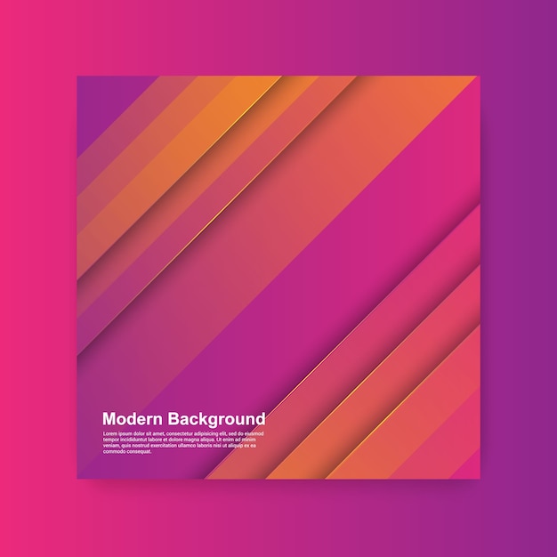 Fondo abstracto geométrico degradado moderno