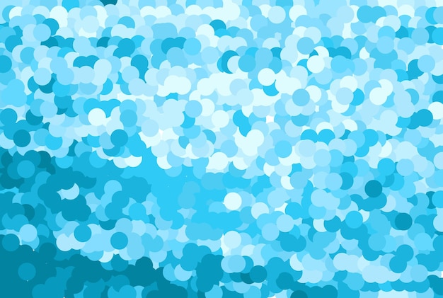 Fondo abstracto geométrico Forma de círculos geométricos abstractos blancos y azules sobre fondo blanco