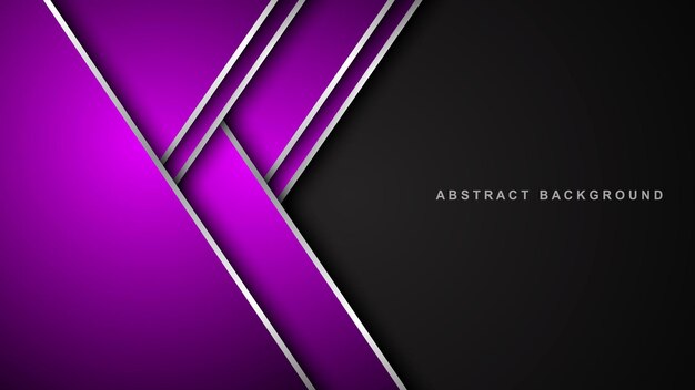 Fondo abstracto geométrico con líneas capas superpuestas en el espacio diseño gráfico moderno