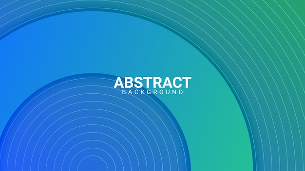 fondo abstracto geométrico con líneas de degradado verde y azul