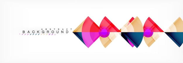Fondo abstracto geométrico moderno