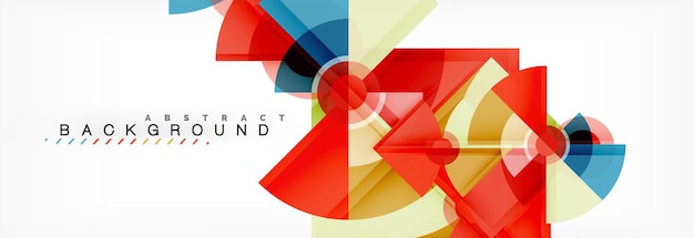 Fondo abstracto geométrico moderno