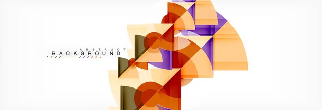 Fondo abstracto geométrico moderno