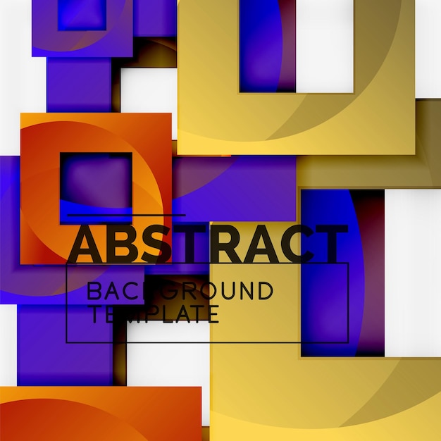 Fondo abstracto geométrico moderno