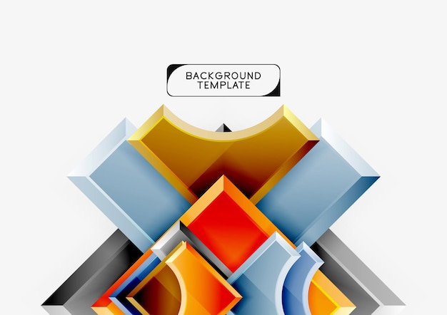 Fondo abstracto geométrico moderno