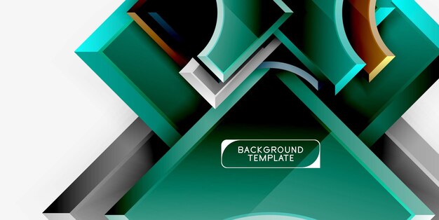 Fondo abstracto geométrico moderno