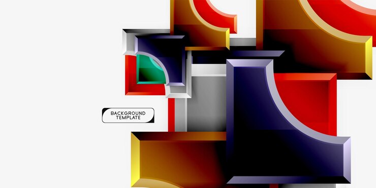 Vector fondo abstracto geométrico moderno