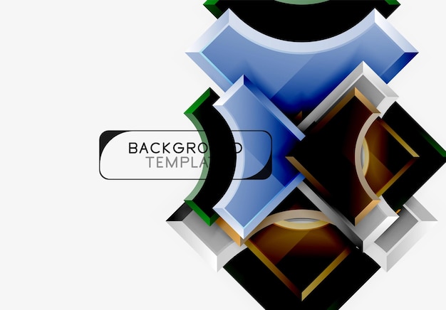 Fondo abstracto geométrico moderno