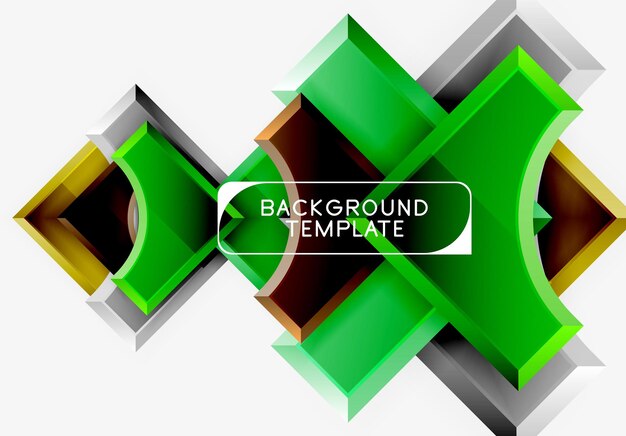 Fondo abstracto geométrico moderno