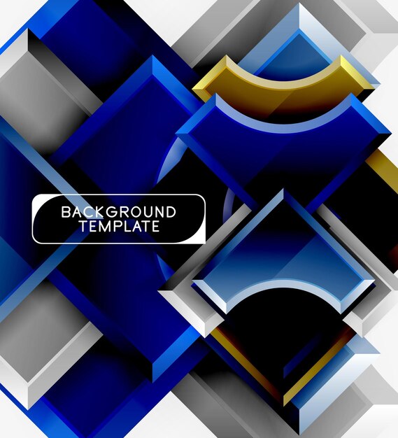 Fondo abstracto geométrico moderno