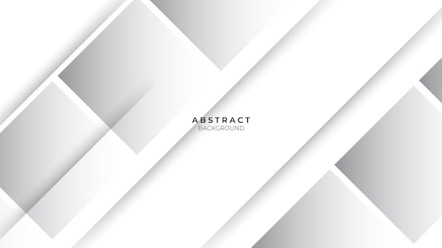 Fondo abstracto geométrico y ondas blanco