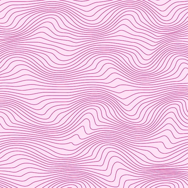 Vector fondo abstracto geométrico ondulado rosa