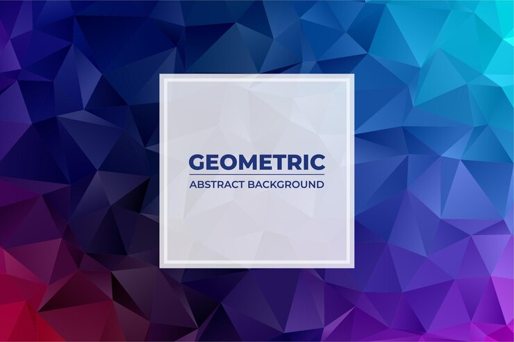 Vector fondo abstracto geométrico