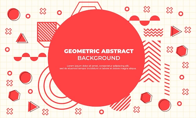 Fondo abstracto geométrico
