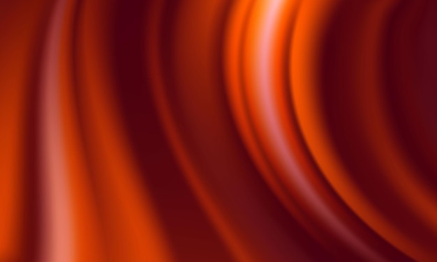 Fondo abstracto con gradiente borroso de color rojo brillante y naranja Plantilla de papel tapiz fluido vibrante