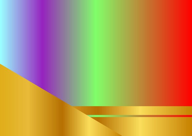 El fondo abstracto del gradiente dorado