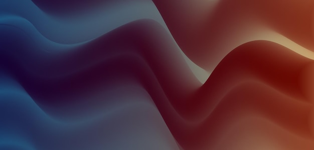 Fondo abstracto de gradiente de fluido mixto azul de alto grado de movimiento corrugado elegante