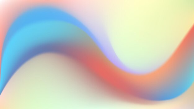 Fondo abstracto gradiente Formas fluidas coloridas para carteles, pancartas, volantes y presentaciones