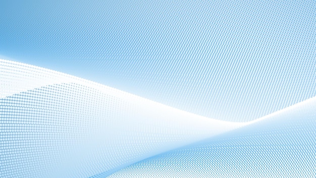 Fondo abstracto con gradiente de medio tono azul para telón de fondo o presentación