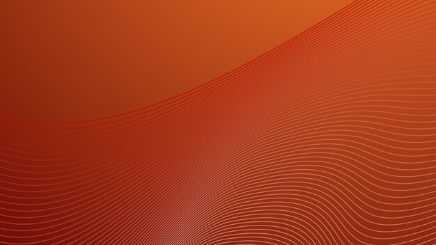 Fondo abstracto de gradiente rojo con línea curva