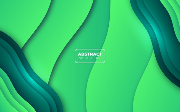 Fondo abstracto de gradiente verde