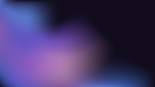 Fondo abstracto con gradiente vibrante con tonos azules y púrpuras relajantes