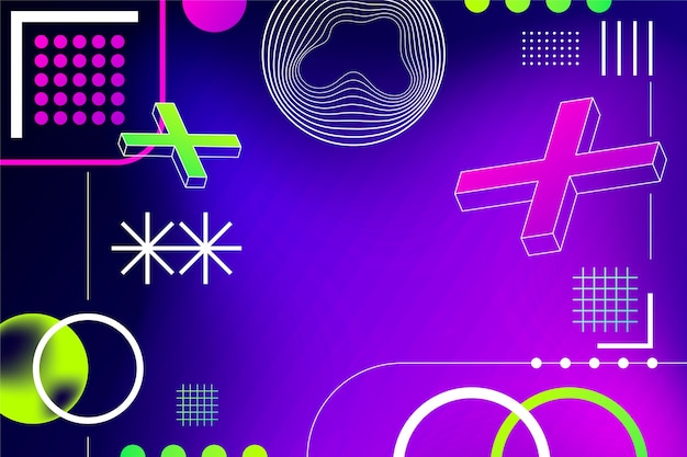 Fondo abstracto con gradiente