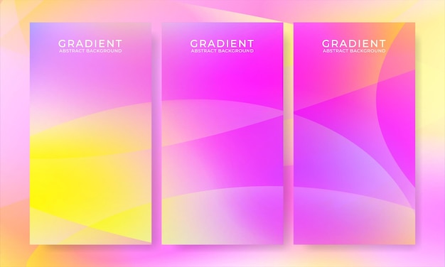 Fondo abstracto con gradiente