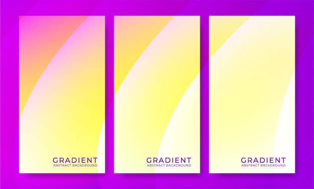 Fondo abstracto con gradiente