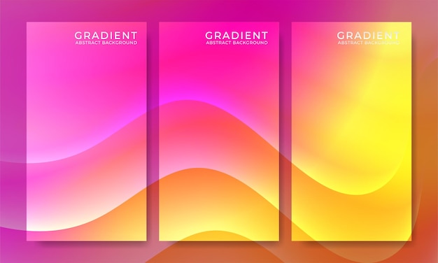 Fondo abstracto con gradiente