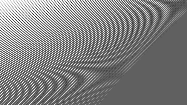 Fondo abstracto gris y blanco con líneas de rayas curvas para el fondo o la presentación
