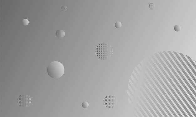 fondo abstracto gris con elementos geométricos simples para volante de diseño de banner