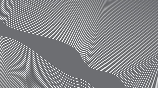 Fondo abstracto gris con línea curva para el fondo o la presentación