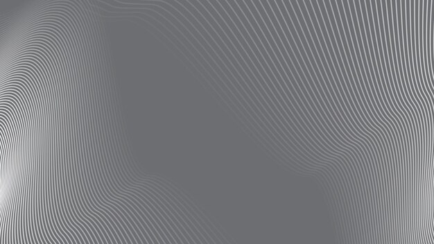 Fondo abstracto gris con línea curva para el fondo o la presentación