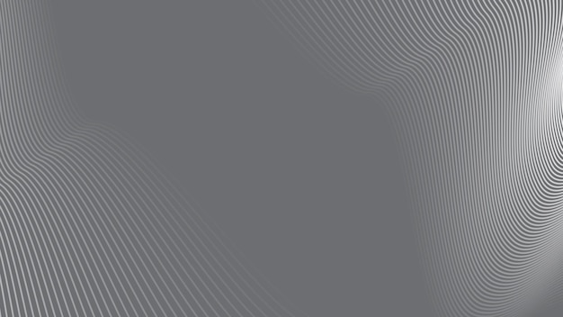 Fondo abstracto gris con línea curva para el fondo o la presentación