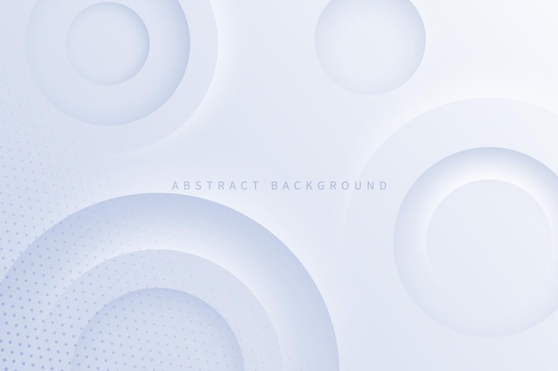 fondo abstracto gris con patrón de círculo 3D realista y puntos